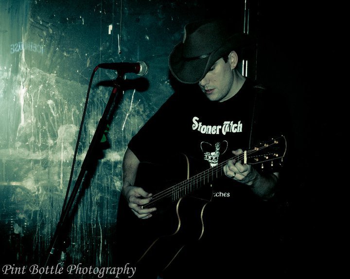 T. Junior on guitar